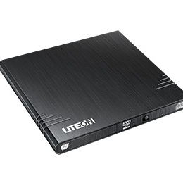 Liteon EBAU108 DVD-RW 8X USB slim zunanji zapisovalnik, bel