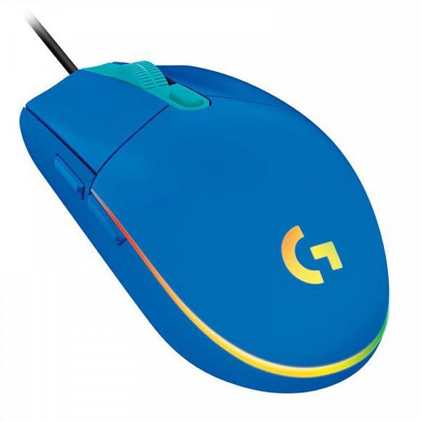 LOGITECH G102 LIGHTSYNC gaming optična modra miška