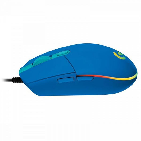 LOGITECH G102 LIGHTSYNC gaming optična modra miška