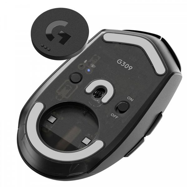 LOGITECH G309 LIGHTSPEED brezžična Bluetooth optična črna miška