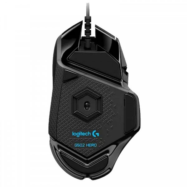 LOGITECH G502 HERO žična optična gaming črna miška