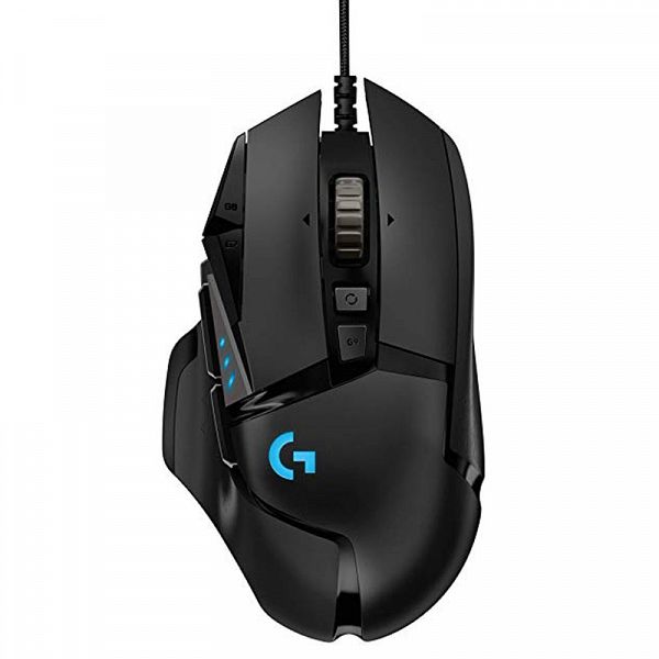 LOGITECH G502 HERO RGB USB optična gaming črna miška