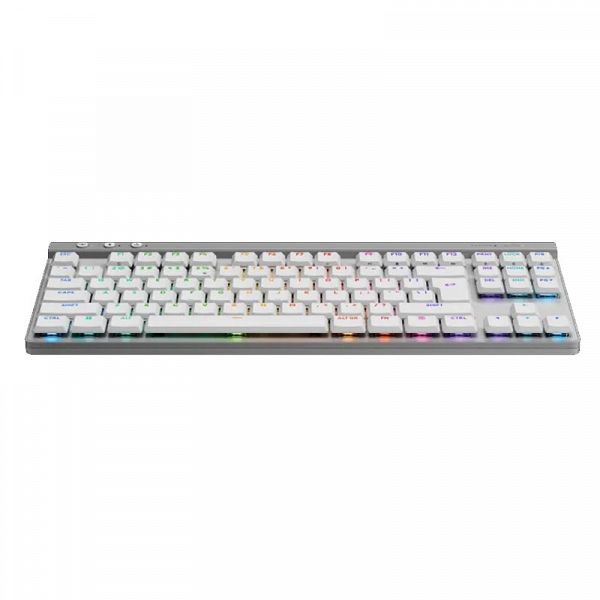 LOGITECH G515 LIGHTSPEED TKL brezžična RGB Tactile mehanska gaming slotisk bela tipkovnica