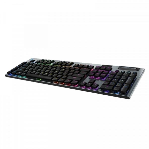 LOGITECH G915 X LIGHTSPEED GL Clicky brezžična RGB mehanska gaming US Slo g. črna tipkovnica