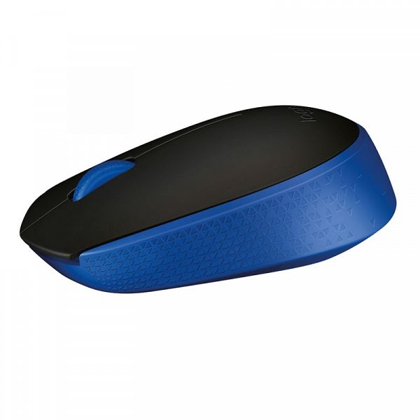 LOGITECH M171 brezžična modra optična miška