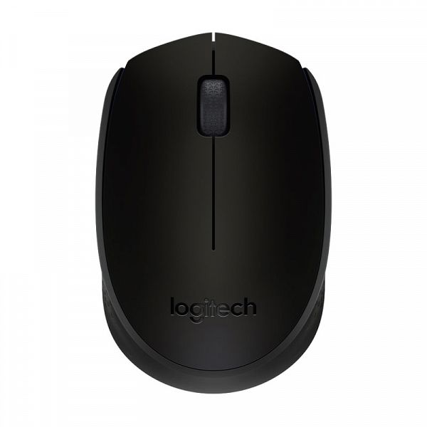 LOGITECH M171 brezžična črna optična miška
