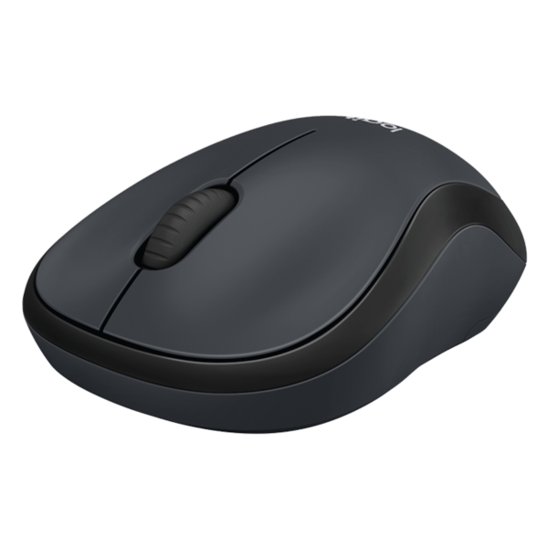 Logitech M220 Silent brezžična miška, črna