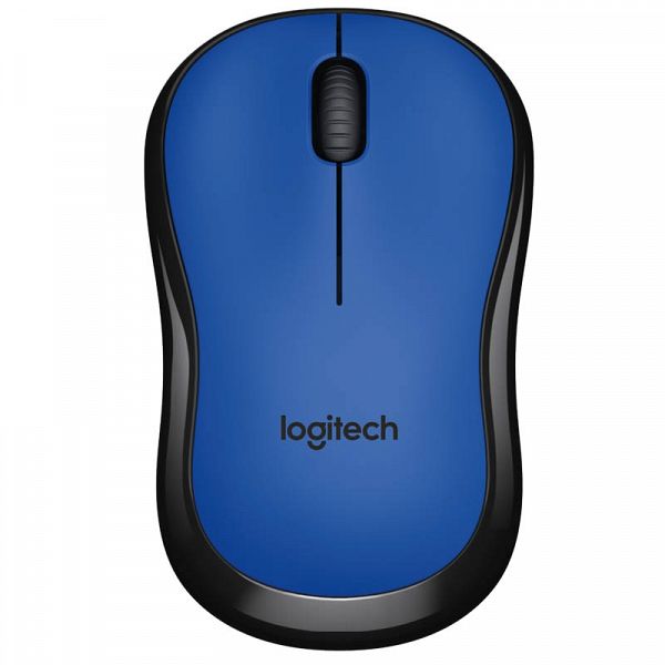 LOGITECH M220 Silent brezžična optična modra miška