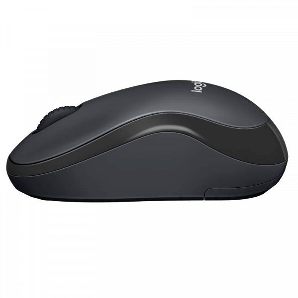 LOGITECH M220 Silent brezžična optična črna miška