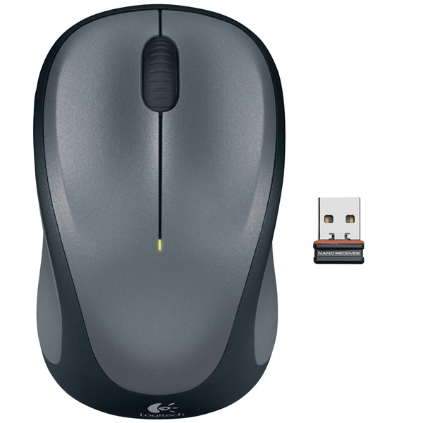 LOGITECH M235 brezžična optična Nano siva Miška