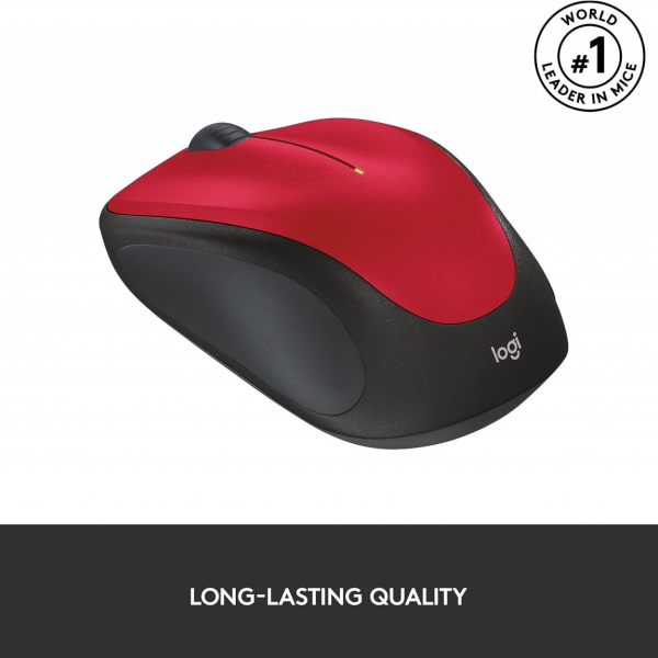 Logitech M235 Wireless mini miška, siva