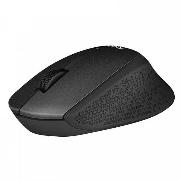 LOGITECH M330 Silent PLUS brezžična optična črna miška