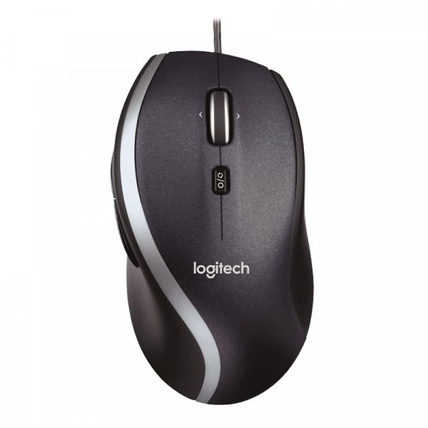 LOGITECH M500S Advanced Corded Mouse USB črna miška