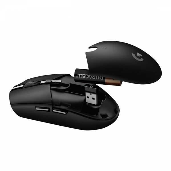 Logitech miška G305 LIGHTSPEED Brezžična Gaming, črna