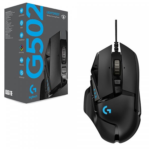 Logitech miška G502 LIGHTSPEED Wireless 