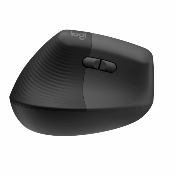 Logitech miška Lift LEFT Vertical Ergonomic, grafitna