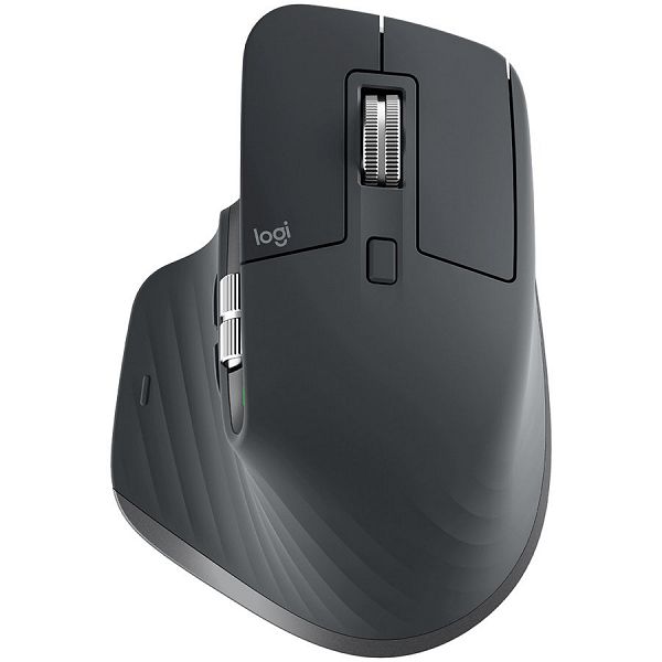 Logitech miška MX Master 3s Performance Wireless, grafitna