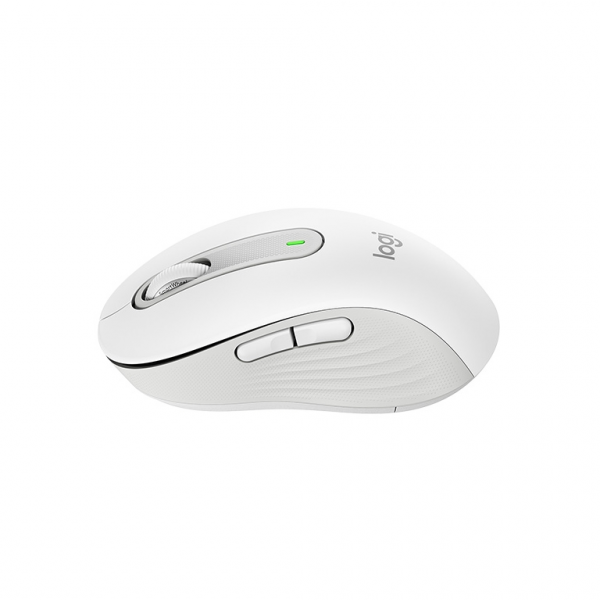 Logitech miška Signature M650, velikost M, Bluetooth, bela