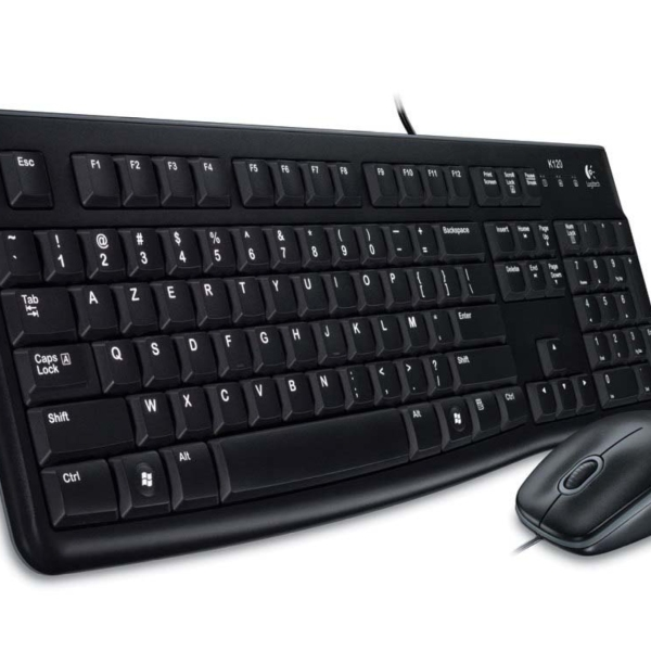 LOGITECH MK120 USB črna slovenska tipkovnica + miška