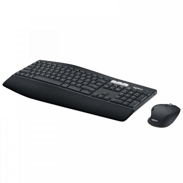 LOGITECH MK850 Performance črna slo tisk brezžična tipkovnica + miška