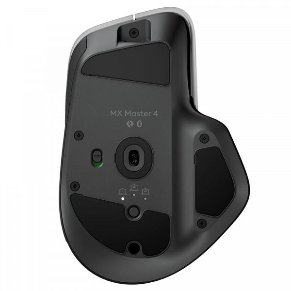 LOGITECH MX Master 4 brezžična Bluetooth USB Bolt Darkfield laser grafitna miška