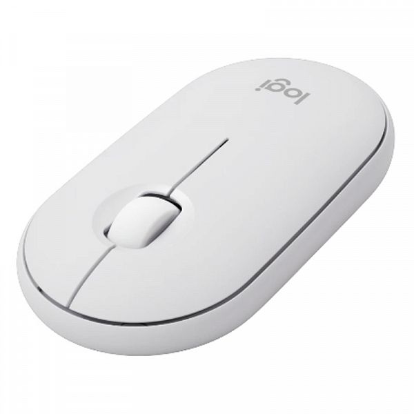 LOGITECH Pebble 2 M350S Bluetooth brezžična bela miška