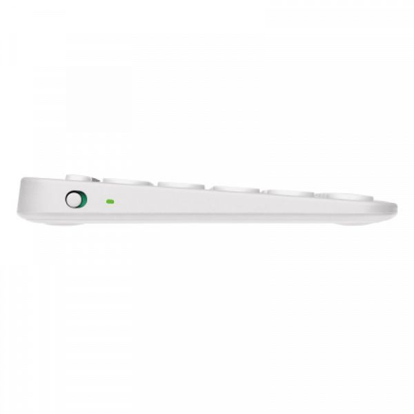 LOGITECH PEBBLE KEYS 2 K380s Bluetooth bela tipkovnica