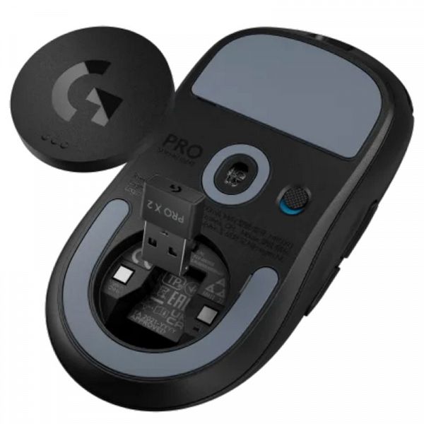LOGITECH PRO X SUPERLIGHT 2 brezžična optična gaming črna miška