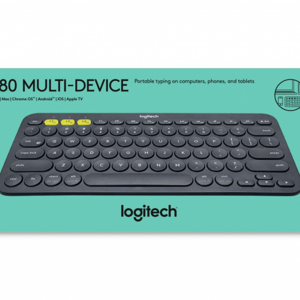 Logitech tipkovnica K380 Multi-Device, siva, SLO g. 