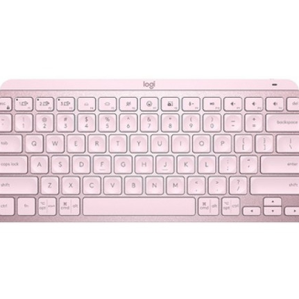 Logitech tipkovnica MX Keys Mini, roza barva, SLO g. 
