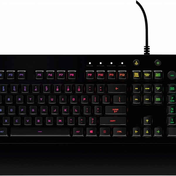 Logitech Tipkovnica USB gaming G213 Prodigy SLO RGB črna gravura