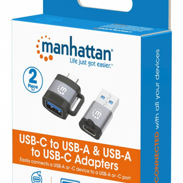 Manhattan Adapter USB-C na USB-A & USB-A na USB C