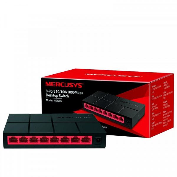 MERCUSYS MS108G 8-port gigabit mrežno stikalo-switch