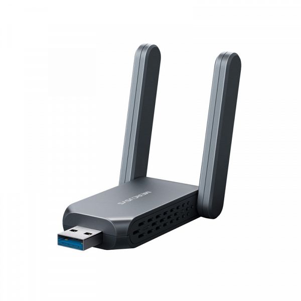 MERCUSYS MA37BEH BE6500 Wi-Fi 7 USB Tri-Band z visoko ojačitvijo brezžični mrežni adapter