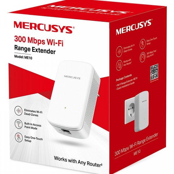 MERCUSYS ME10 300Mbps brezžični ojačevalec extender