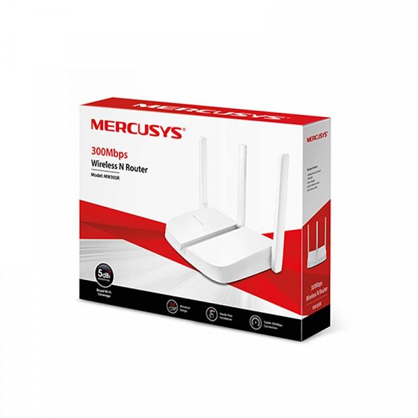 MERCUSYS N 300Mbps 4-port (MW305R) brezžični usmerjevalnik-router