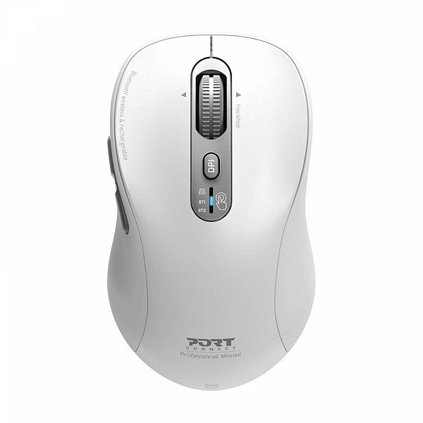 Miška Port Bluetooth expert Mouse bela