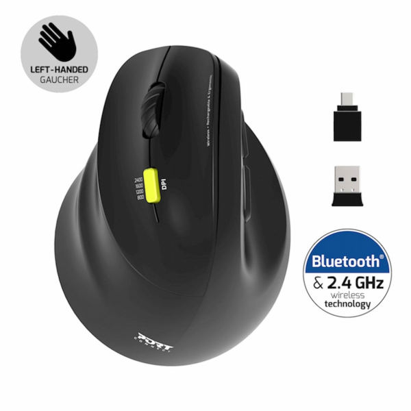 Miška PORT Miška PORT WL+BT po ergo , leva roka
