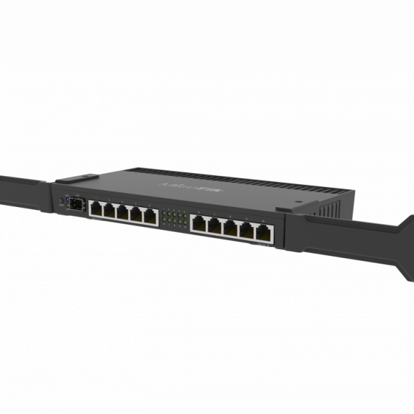 Mikrotik 10 portni Giga usmerjevalnik RB4011iGS+RM