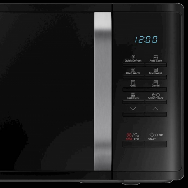 Mikrovalovna pečica SAMSUNG MG23K3523AK/E2, črna z žarom