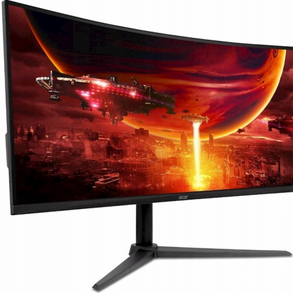 Monitor Acer Nitro XZ342CUV3BMiiphx 86,36 cm (34 ''), UWQHD VA 1 ms 180 Hz ukrivljen 1500R