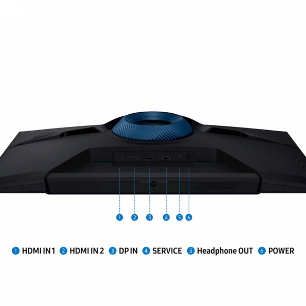 Monitor Samsung 27 G51F Odyssey G5, VA, 2560x1440, 2x HDMI, DP, 180Hz