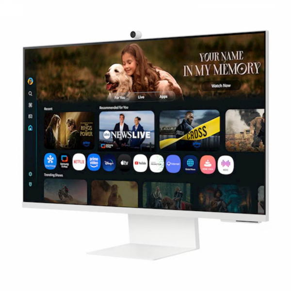 Monitor Samsung 32 M80F Smart M8, VA, 3840x2160, HDMI, USB-C, Wi-Fi, BT, kamera