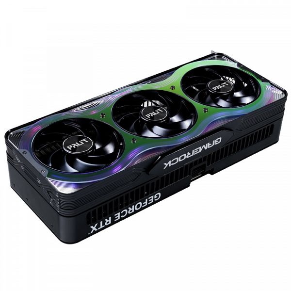 PALIT GameRock GeForce RTX 5070Ti OC 16GB GDDR7 (NE7507TH19T2-GB2030G) gaming grafična kartica