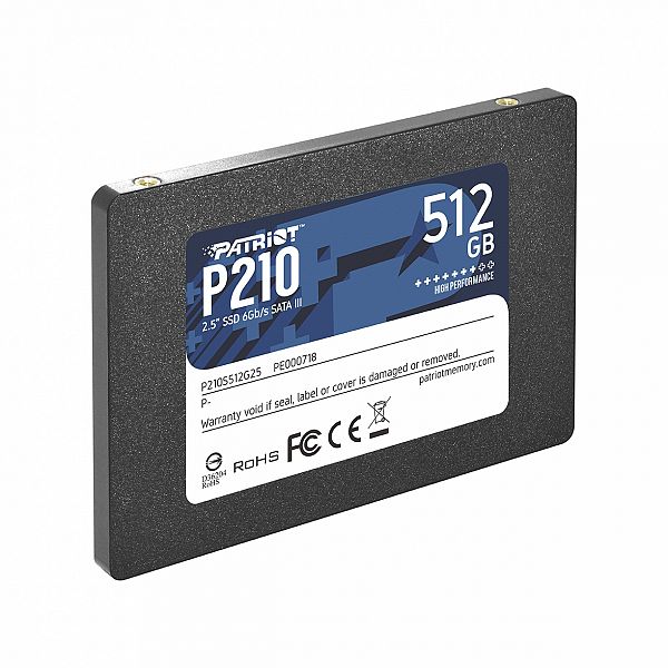  Patriot P210 512GB SSD SATA 3 2.5