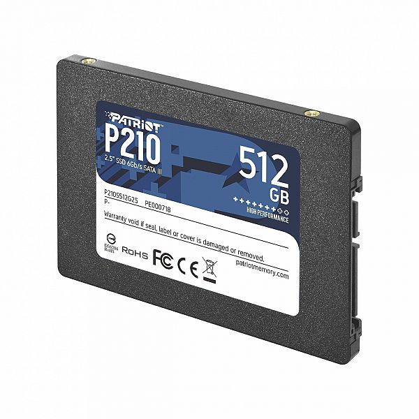  Patriot P210 512GB SSD SATA 3 2.5