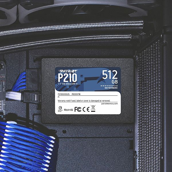  Patriot P210 512GB SSD SATA 3 2.5