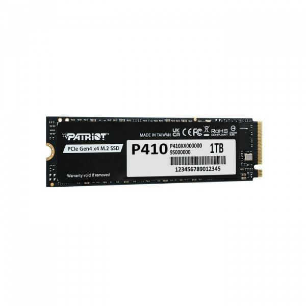Patriot P410 1TB M.2 NVMe SSD PCIe Gen 4 x4