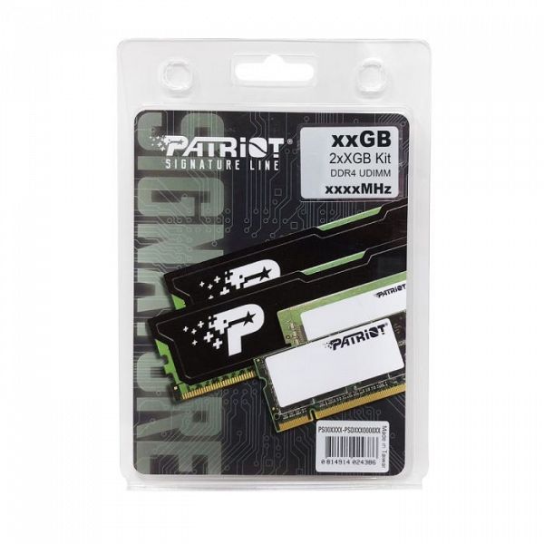 Patriot Signature Line 16GB Kit (2x8GB) DDR4-3200 DIMM PC4-25600 CL22, 1.2V