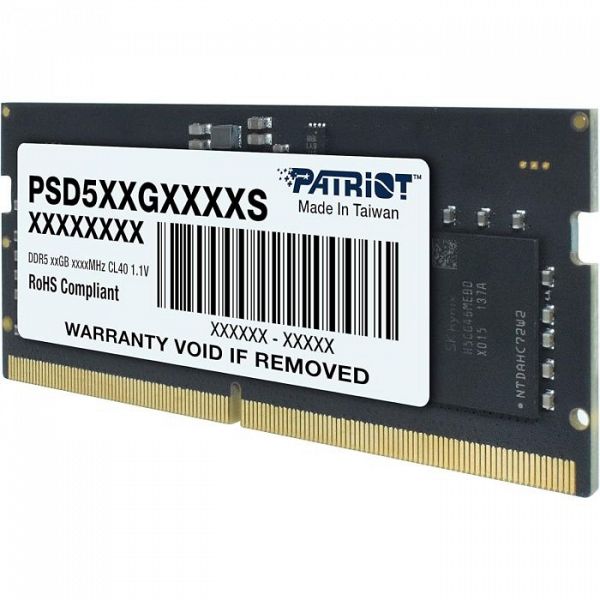 Patriot Signature Line 32GB DDR5-5600 SODIMM CL46, 1.1V